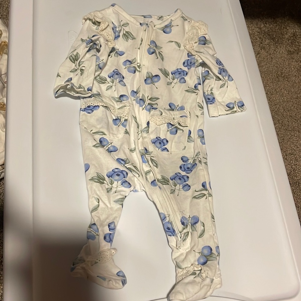 Jessica Simpson infant blueberry outfit